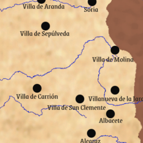 La toma de posesión de la Villa de Albacete por parte de la emperatriz Isabel