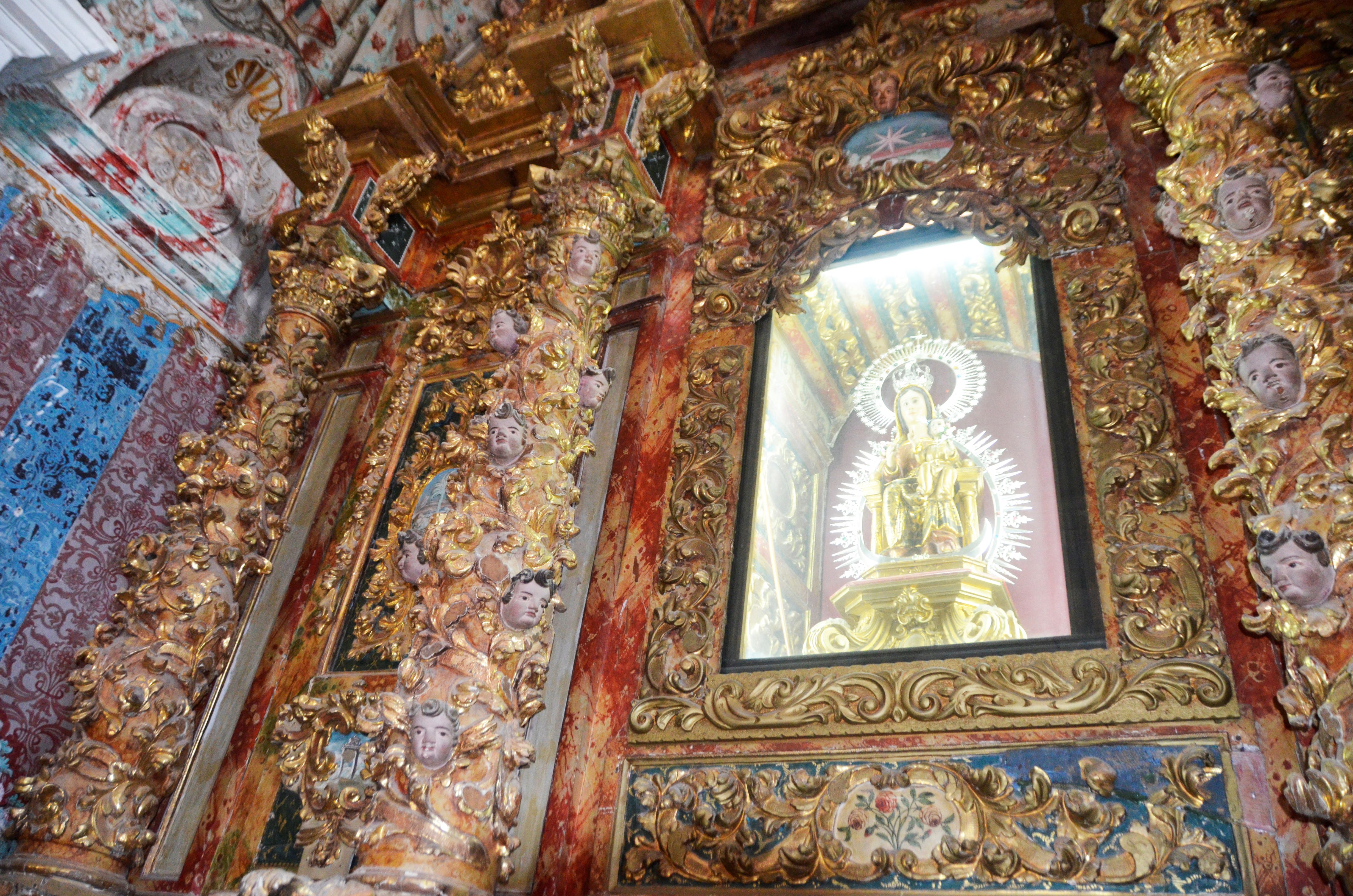 Imagen de la Virgen. Ermita de Nuestra Señora de la Antigua y de San Illán. Cebolla (Toledo)