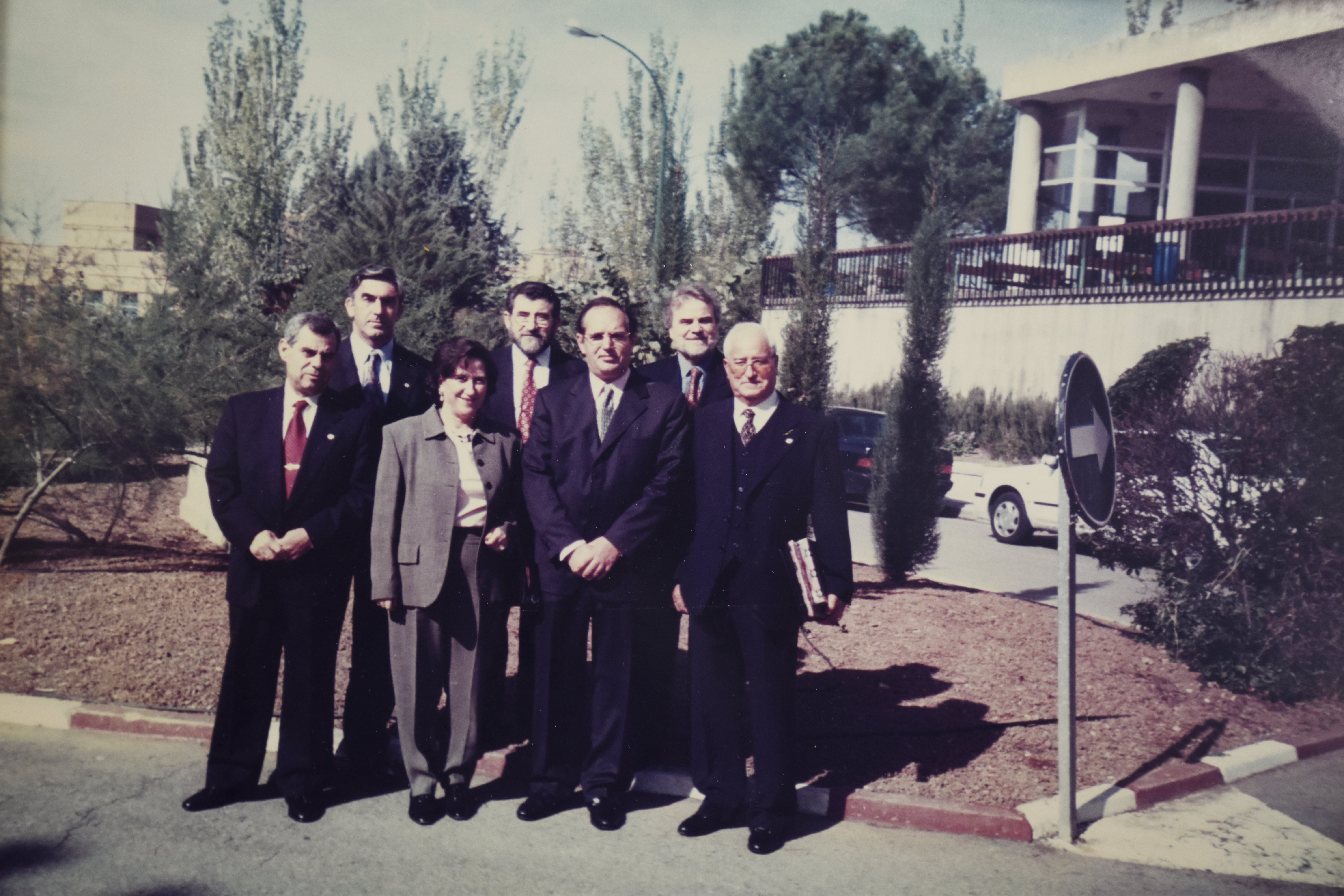 25 Aniversario de la Universidad Laboral de Toledo. Directores del centro desde su inauguración hasta 1997.