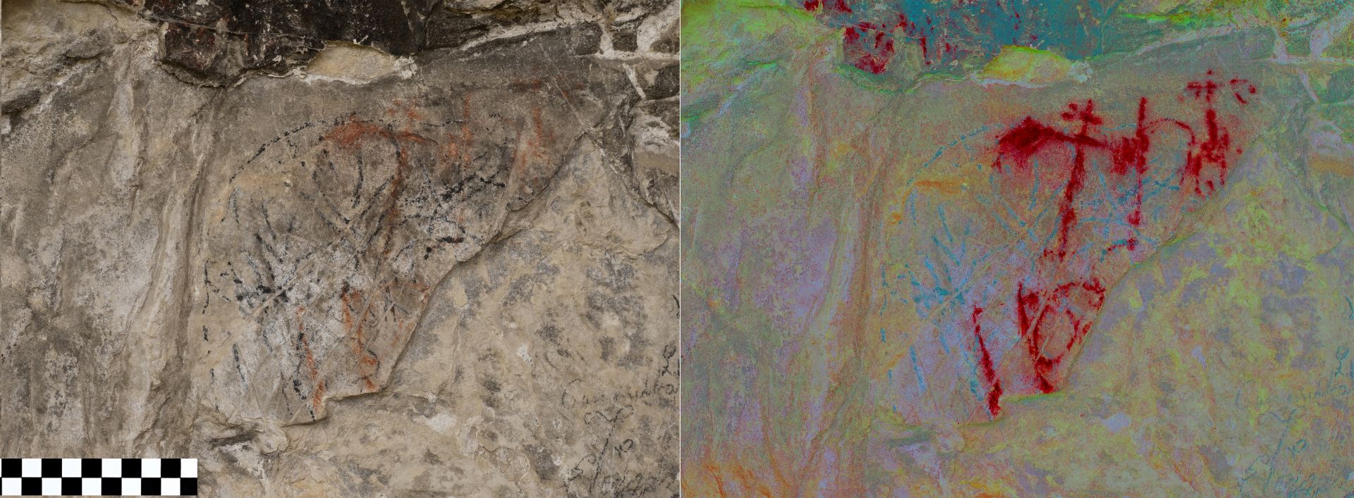 Detalle panel 3 de Cueva Negra