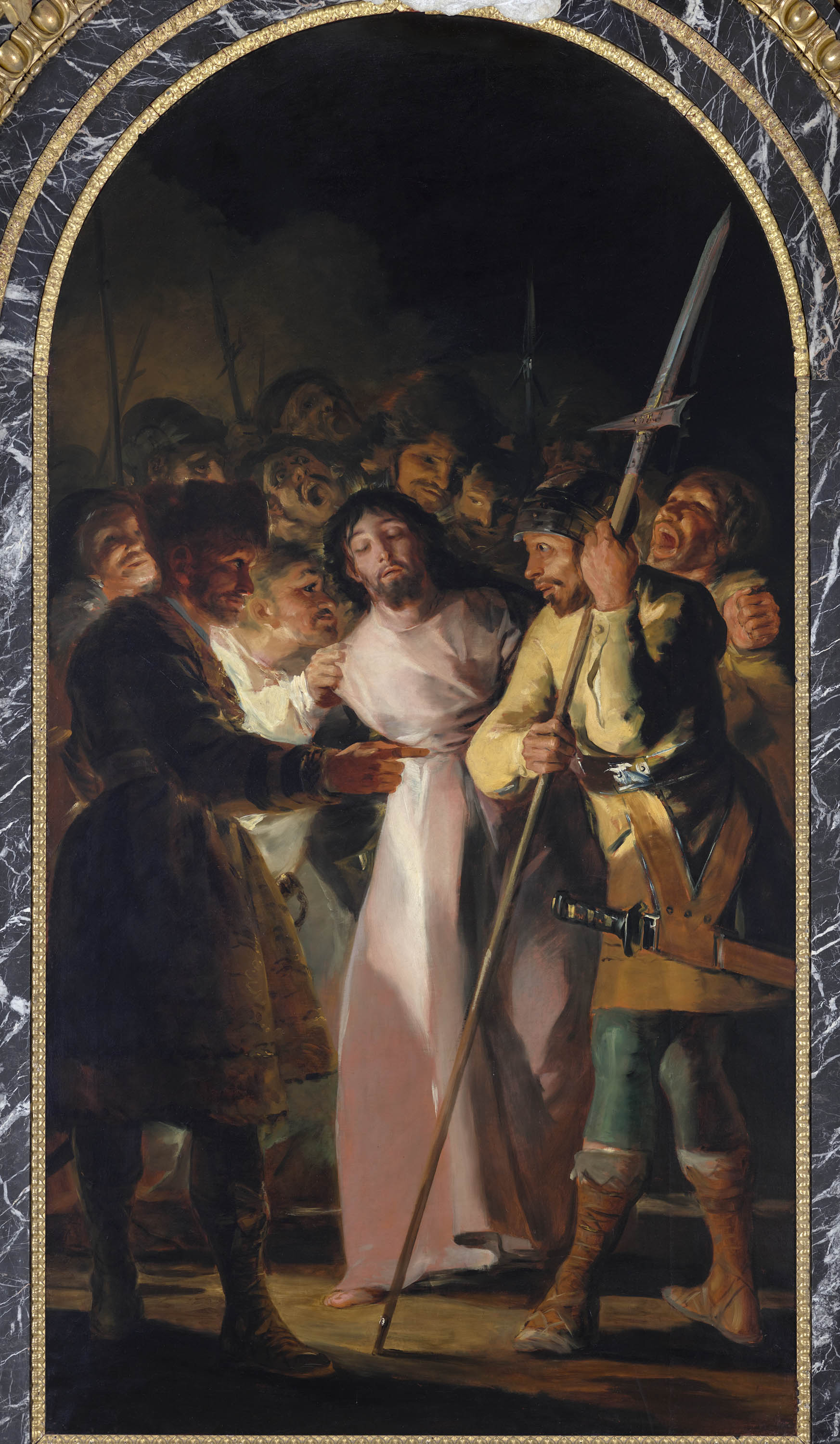 Prendimiento, de Francisco de Goya                                              