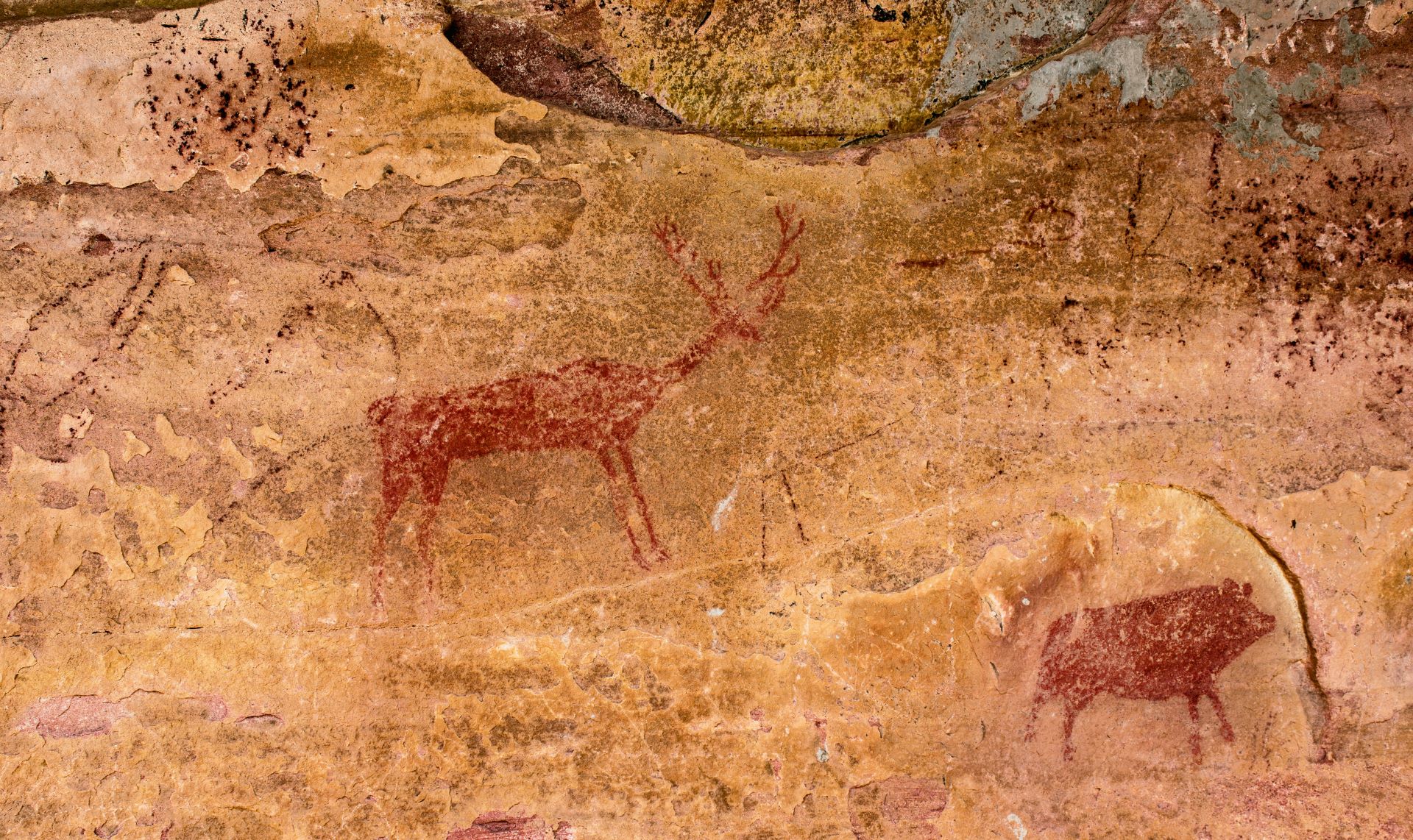 Peña del Escrito (Villar del Humo, Cuenca). Detalle Fuente: Portal de Cultura JCCM.