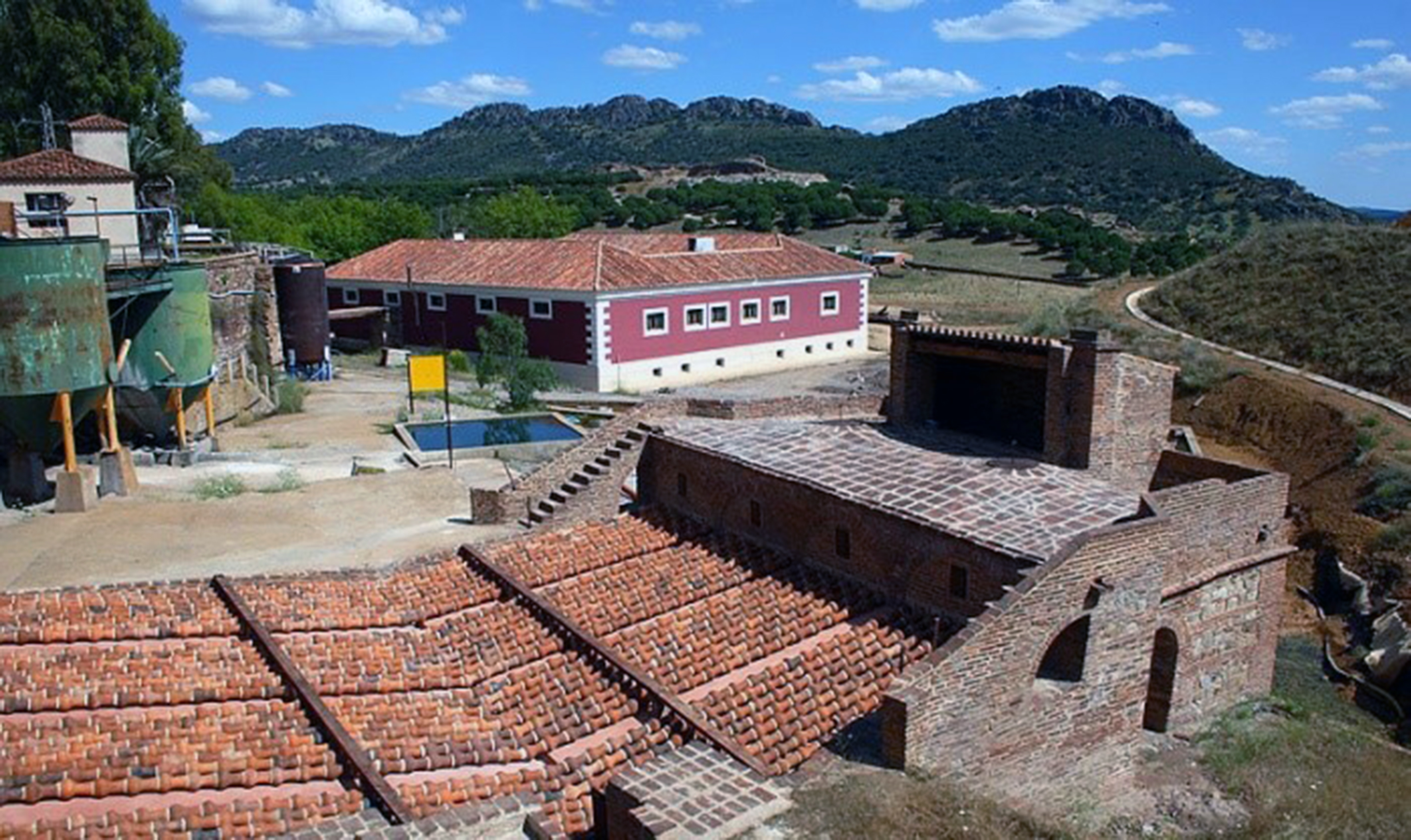 Minas de Almadén (Ciudad Real). Hornos de Aludeles-Bustamante. Portal Cultura JCCM