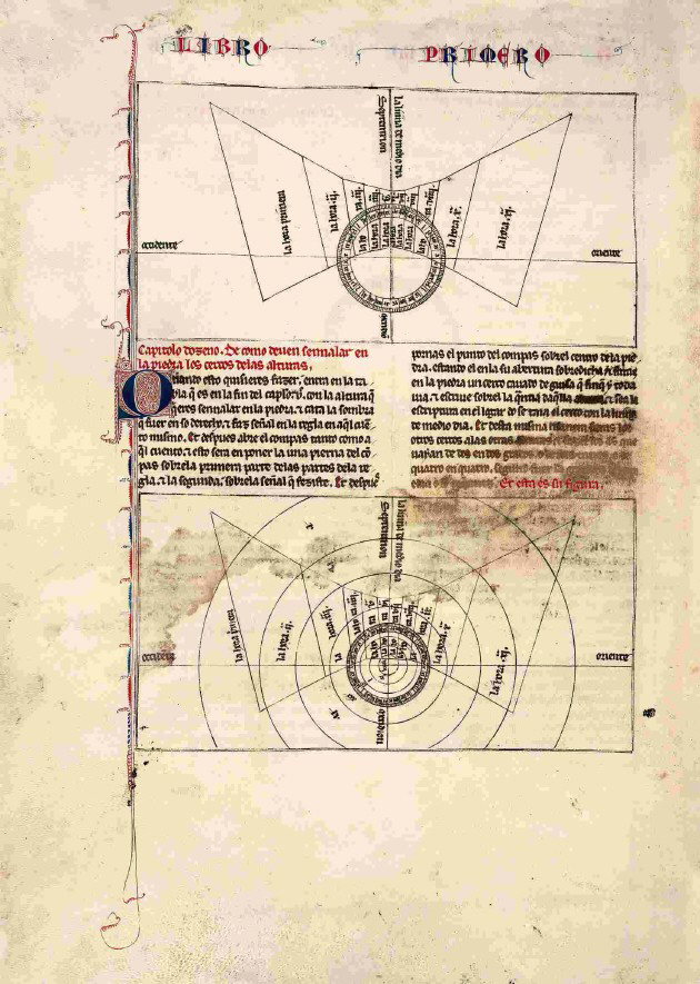 Página del Libro del saber de astrología, de Alfonso X el Sabio.jpg