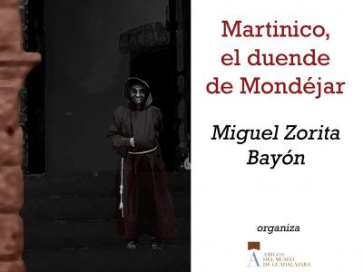 Cartel de la conferencia "Martinico, el duende de Mondéjar"