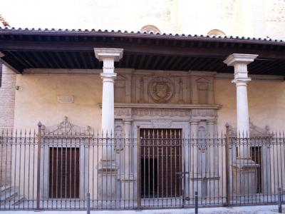 Entrada a la iglesia. Convento de Santo Domingo el Real