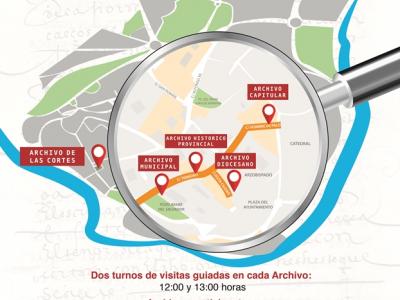 Cartel de la actividad la Calle de los Archivos 2019