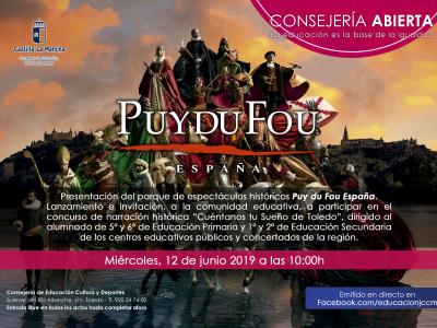 Consejería Abierta: "Cuéntanos tu Sueño de Toledo"