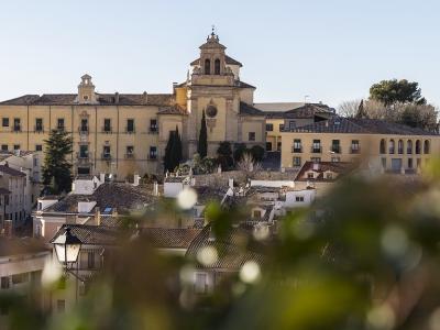 Vista panorámica. Imagen cedida por la Oficina Municipal de Turismo de Cuenca. Hospital de Santiago Apostol