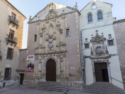 Fachada de la iglesia. Imagen cedida por la Oficina Municipal de Turismo de Cuenca. Convento de la Merced