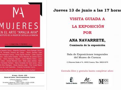 invitación a la visita guiada por Ana Navarrete