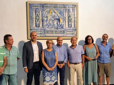 El panel de cerámica de Jan Floris vuelve a Oropesa completamente restaurado, tras haber formado parte de la exposición del Gobierno regional ‘aTempora Talavera’