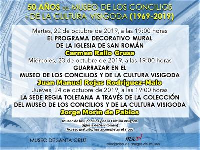 ciclo conferencias 50 años Museo Concilios