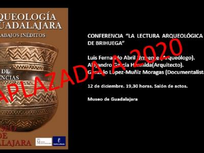 CONFERENCIA APLAZADA