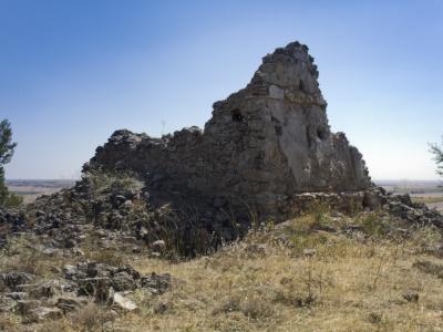 Torre nº 108 de telegrafía óptica Sierra del Pavo. Imagen cedida por D. Jesús López Requena