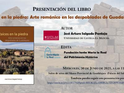 CARTEL/INVITACIÓN PRESENTACIÓN LIBRO "RAÍCES EN LA PIEDRA"