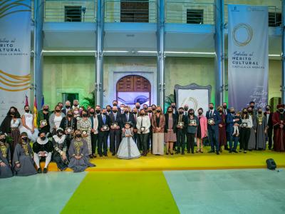 El Gobierno regional agradece a los premiados en la Gala de la Cultura su trabajo para que ésta sea “uno de nuestros grandes motores y señas de identidad”