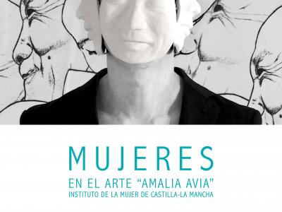 Cartel Mujeres en el arte "Amalia Avia"