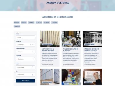 El Gobierno regional moderniza la Agenda Cultural de Castilla-La Mancha haciéndola “más accesible, más atractiva y más adaptativa"