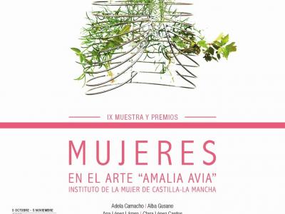 CARTEL IX MUESTRA MUJERES EN EL ARTE