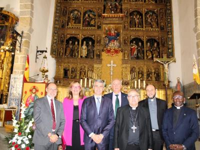 El Gobierno regional mantiene su colaboración con la Iglesia Católica con la restauración del retablo de la Parroquia Nuestra Señora de la Asunción de Nombela