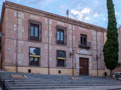 Fachada principal. Palacio de los Marqueses de Villamejor. Foto: Calixto Berrocal, propiedad del Ayto. de Guadalajara