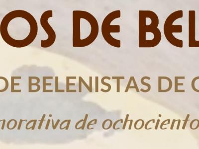 Cartel "800 años de belenismo" recortado