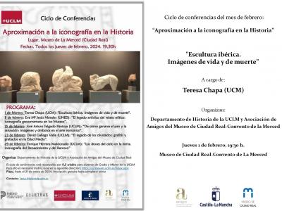 Conferencia "Escultura ibérica: imágenes de vida y de muerte"