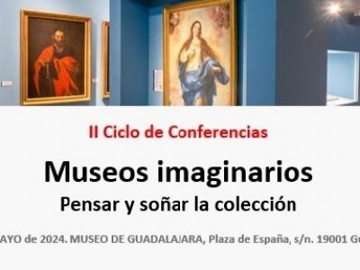 Imagen detalle cartel ciclo conferencias "Museos imaginarios"