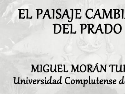 Cartel conferencia El paisaje cambiante recortado