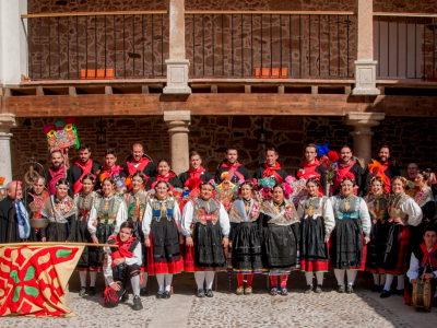 Escuadra. Carnaval de Ánimas o Soldadesca de Valdeverdeja