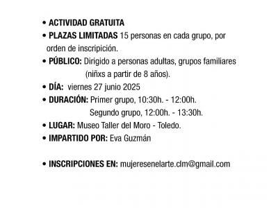 Talleres Mujeres en el Arte