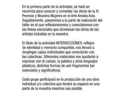 Talleres Mujeres en el Arte