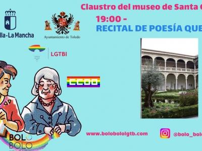 XVIII Semana Cultural de Toledo Entiende. Recital Poesía Queer
