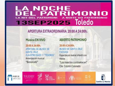 programa general VIII noche patrimonio