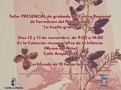 Taller de grabado "La huella gráfica"