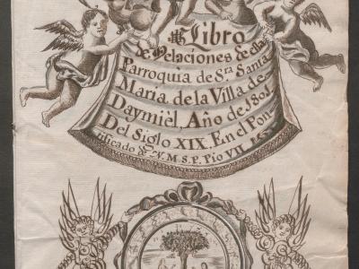 Libro de Velaciones de la Parroquia de Santa María de Daimiel del año 1801. Archivo Histórico Provincial de Ciudad Real.