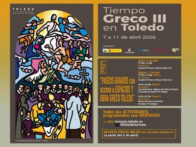 Paseos guiados con acceso a ESPACIOS Y OBRA GRECO TOLEDO