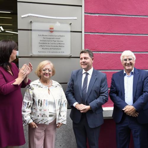 Inauguración del nuevo Museo Cristina García Rodero en Puertollano