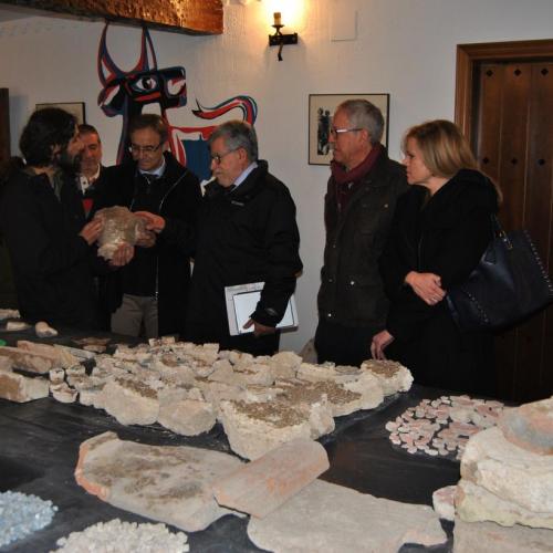El Gobierno regional estudia la declaración como parque arqueológico del Yacimiento Romano de Valeria ante la entidad de los hallazgos