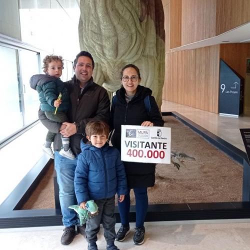 El Gobierno regional felicita al Museo Paleontológico de Castilla-La Mancha por haber alcanzado los 400.000 visitantes desde su inauguración