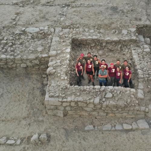 Descubierto el torreón de la puerta monumental del parque arqueológico de Libisosa en Lezuza (Albacete) 