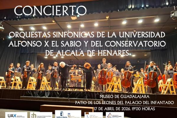 Cartel Concierto UAX- CONSERVATORIO AH