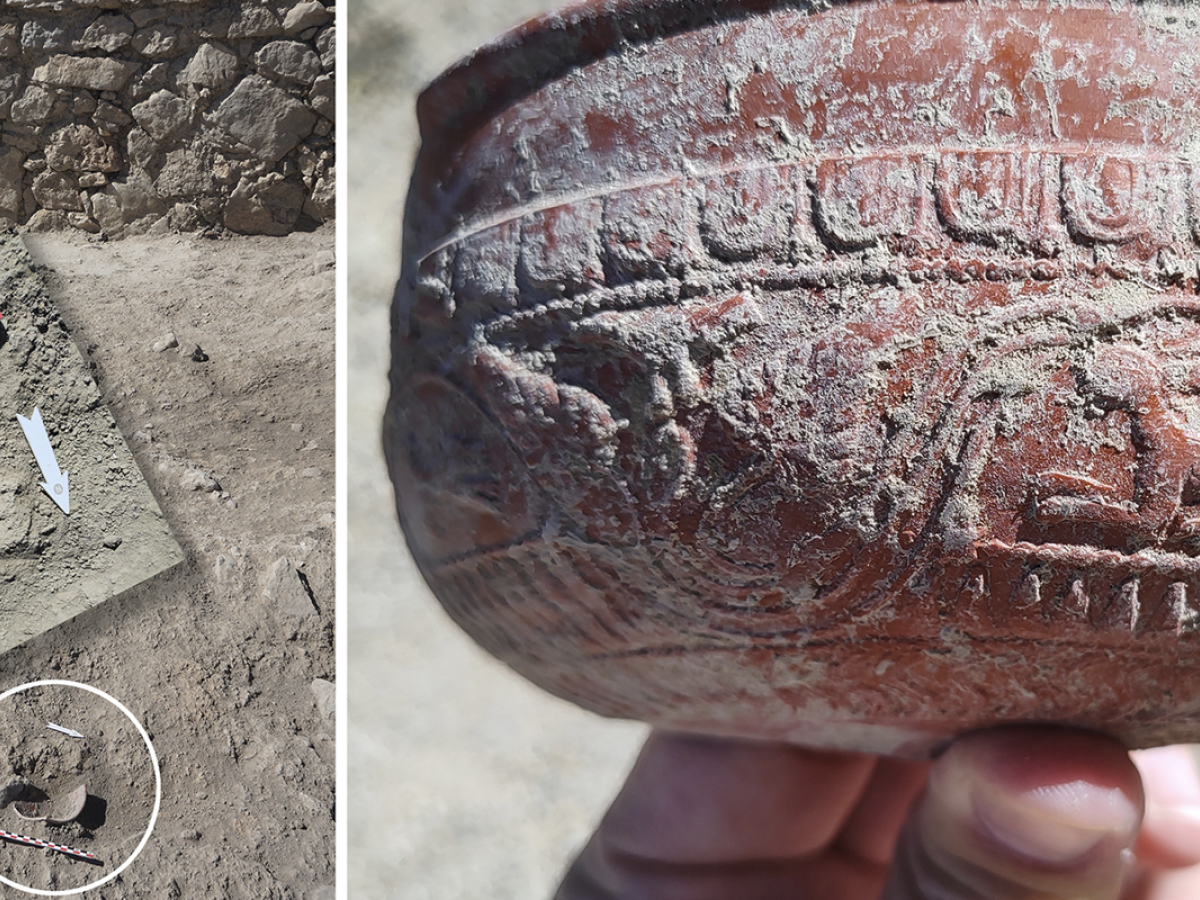 Recientes excavaciones en la puerta de acceso al Parque Arqueológico de Libisosa revelan una edificación romana extramuros