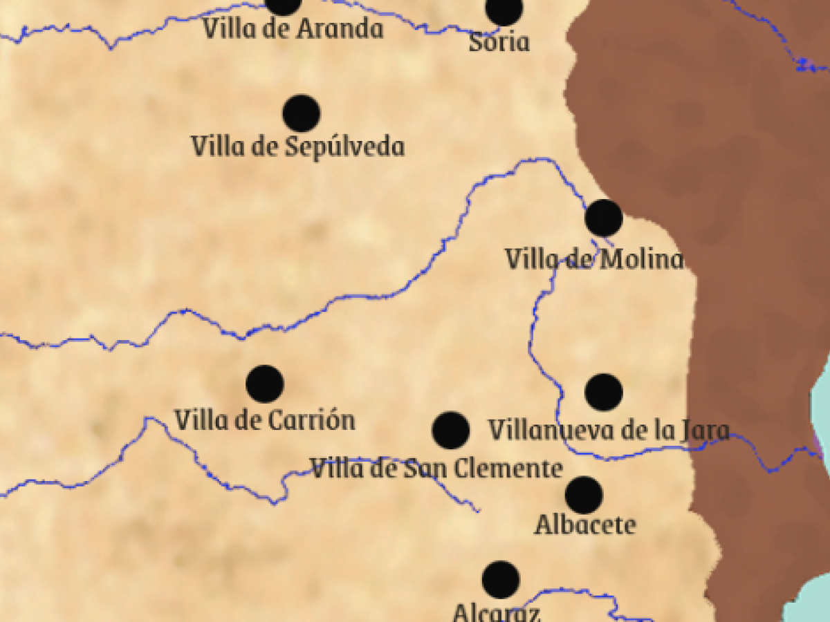 La toma de posesión de la Villa de Albacete por parte de la emperatriz Isabel